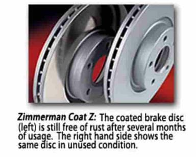 New and used coated rotors showing how well they last
